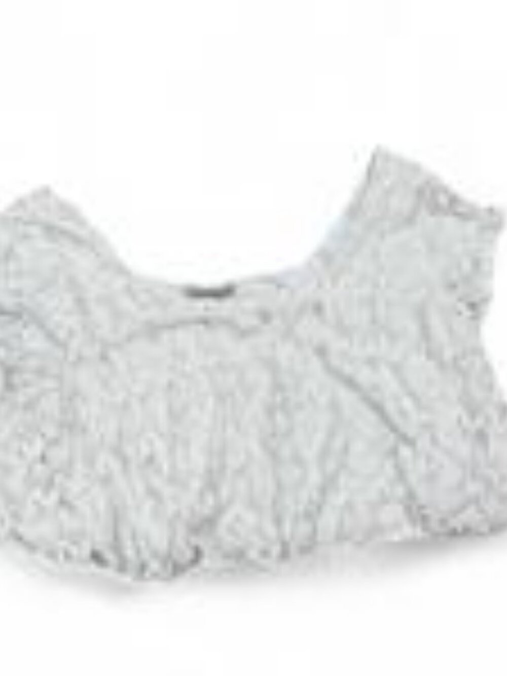Charlotte Russe White Lace Crop Top